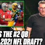 Pat McAfee’s Thoughts On Which QB Will Go #2 In The NFL Draft #NFL