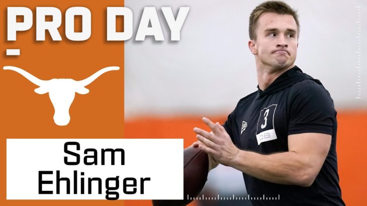 Sam Ehlinger’s Texas Pro Day Highlights: Every Throw #NFL