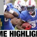 Tennessee State vs #25 Murray State Highlights | FCS 2021 Spring College Football Highlights #CFB#NCAA