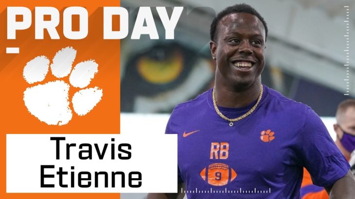 Travis Etienne’s Clemson Pro Day Highlights #NFL