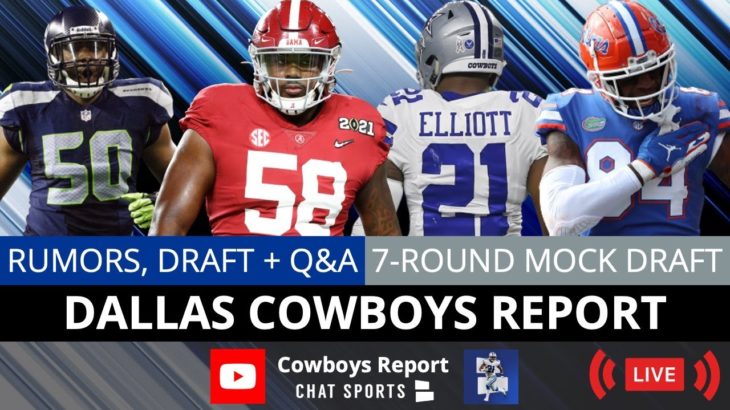 Cowboys Rumors, News, KJ Wright Latest, Todd McShay Mock Draft, Draft Targets, Kyle Pitts + LIVE Q&A #NFL