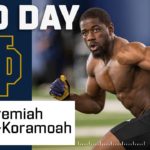 Jeremiah Owusu-Koramoah Pro Day Highlights #NFL