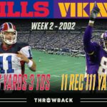 A Metrodome Marathon! (Bills vs. Vikings 2002, Week 2) #NFL
