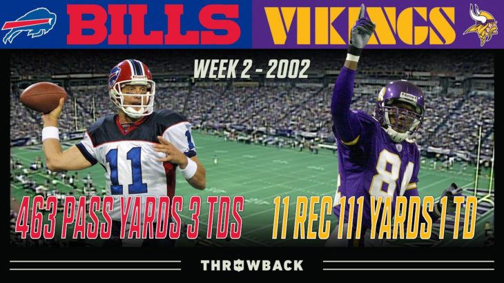 A Metrodome Marathon! (Bills vs. Vikings 2002, Week 2) #NFL