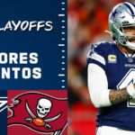 Dallas COWBOYS x Tampa Bay BUCCANEERS | NFL Playoffs Melhores Momentos | Rodada de Wild Card #NFL
