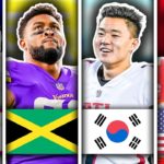 The BEST NFL Player From Each Country In 2023… #NFL