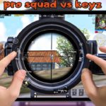 PRO SQUAD VS KEYZ🔥 | iPad Pro 2020 Pubg| 7 Finger Claw Handcam | Pubg mobile