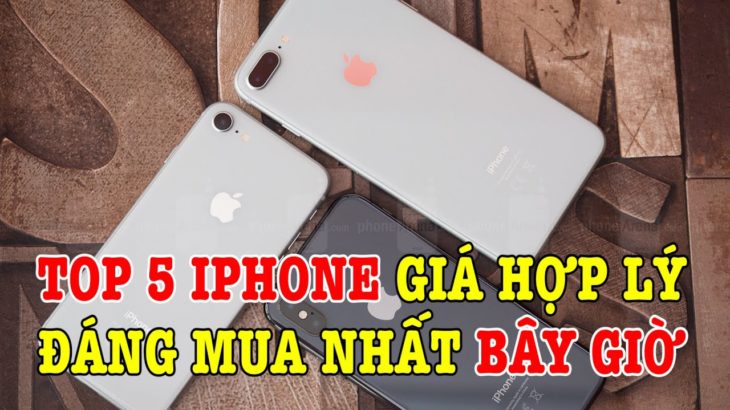 Top 5 iPhone giá hợp lý đáng mua nhất bây giờ !