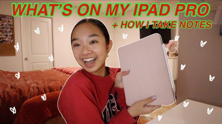 WHAT’S ON MY IPAD PRO + HOW I TAKE NOTES! Vlogmas Day 19 | Nicole Laeno
