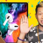AirPods Pro 2 in 2 sizes? iPad Pro w/ Mini LED + Apple Watch w/ camera & Touch ID in the works?