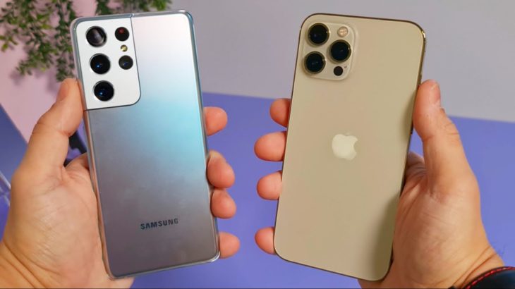 Galaxy S21 Ultra vs iPhone 12 Pro Max! Primer Duelo Apple vs Samsung 2021.