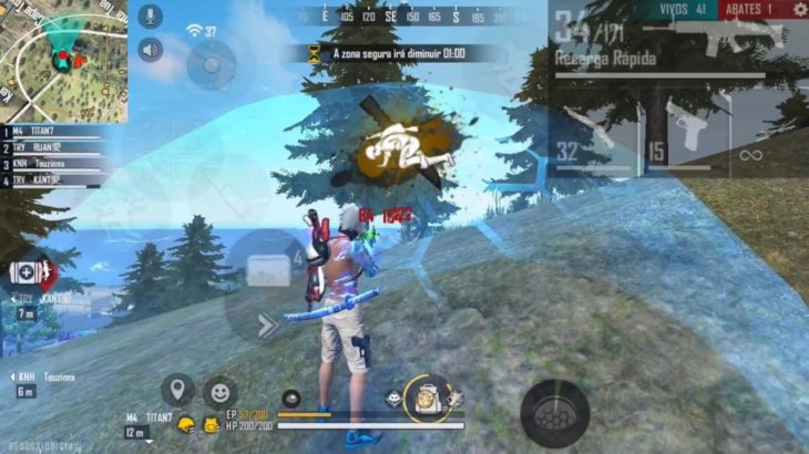 HIGHLIGHTS EM CAMPEONATOS  ! 👻🔥 Iphone 8 plus free fire