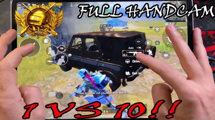 I’m caught between 4 Squads!!🔥iPad Pro Pubg | 7 Finger Claw Handcam | Pubg mobile | Solo Vs Squad