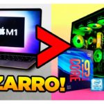 Macbook Air: M1 é MAIS RÁPIDO que PC GAMER com i9?
