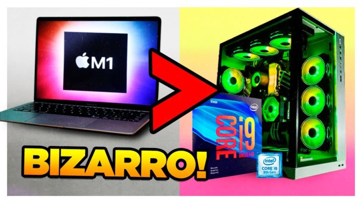 Macbook Air: M1 é MAIS RÁPIDO que PC GAMER com i9?