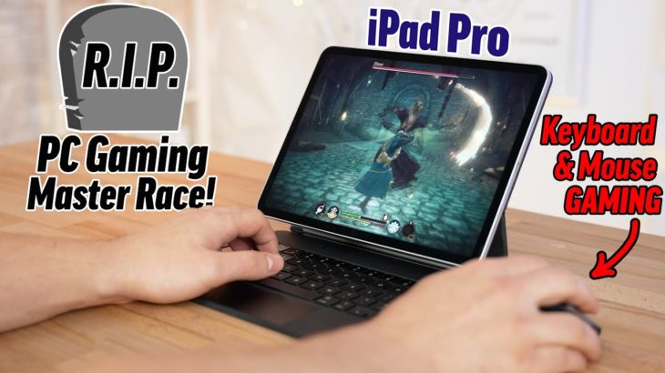 Mouse & Keyboard Gaming on iPad is HERE! – RIP PC GAMING