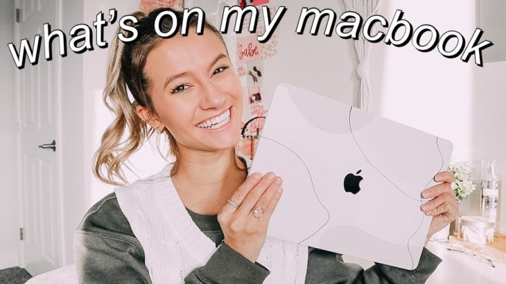 WHAT’S ON MY M1 MACBOOK AIR | aesthetic cases/accessories + how to get the best use out of your mac!