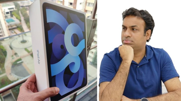 iPad Air 4th Gen Unboxing & Impressions with Indian Retail Unit