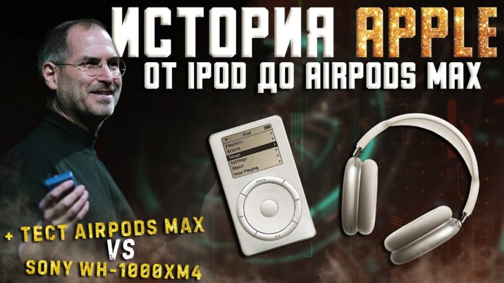 История Apple и звука от первого iPod до AirPods Max и полный тест AirPods Max