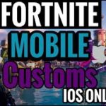 🔴 Fortnite Mobile Customs and Zonewars🔴 IPhone/IPad (IOS) | Donos for 1v1