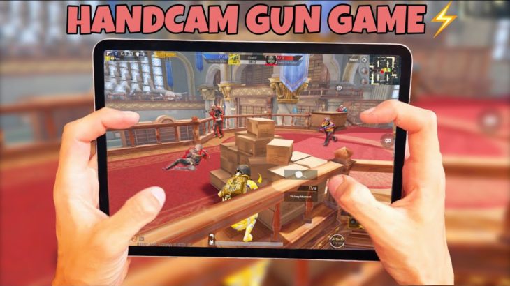 GOD OF GUN GAME ⚡️| iPad Pro Handcam |  4 Finger + Full Gyro | Pubg Mobile