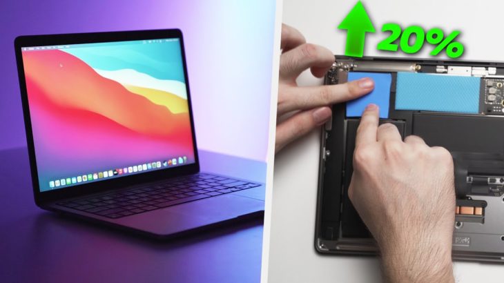 I MODDED My M1 MacBook Air & Got 20% Performance Increase!