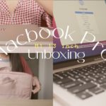 Macbook Pro 2020 M1 13″ unboxing + accessories 💻🖱