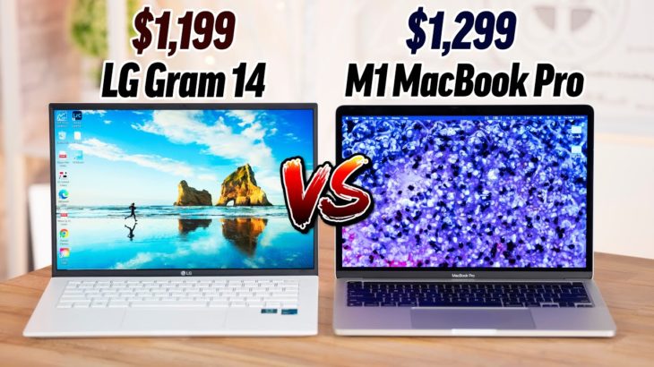 2021 14″ LG Gram vs M1 MacBook Pro: Best PC vs Best Mac!