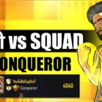 SOLO VS SQUAD – 7finger claw to 4finger grind IPAD AIR 4 | Top Conqueror player Copknit | PUBG LIVE