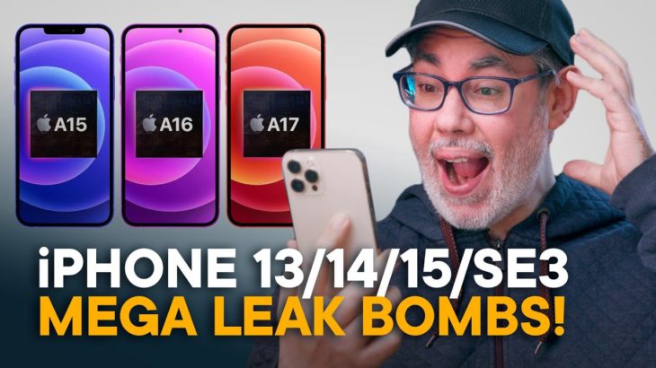 iPhone 13, 14, 15, SE3, Fold — Reacting to MASSIVE Leak Bombs!