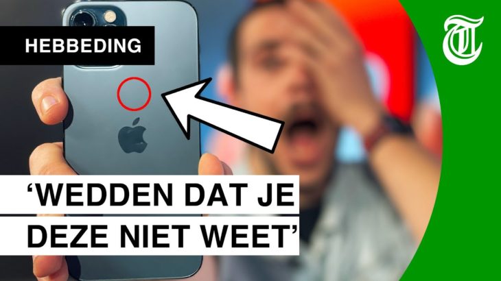 Bizarre iPhone-truc: ‘Deze ken je echt niet’