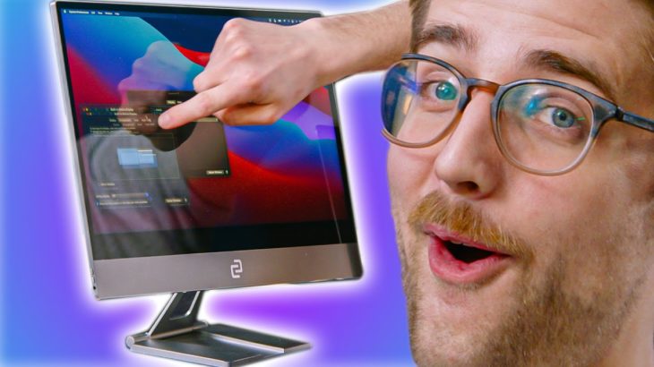 Using a Touchscreen on a MacBook Pro!