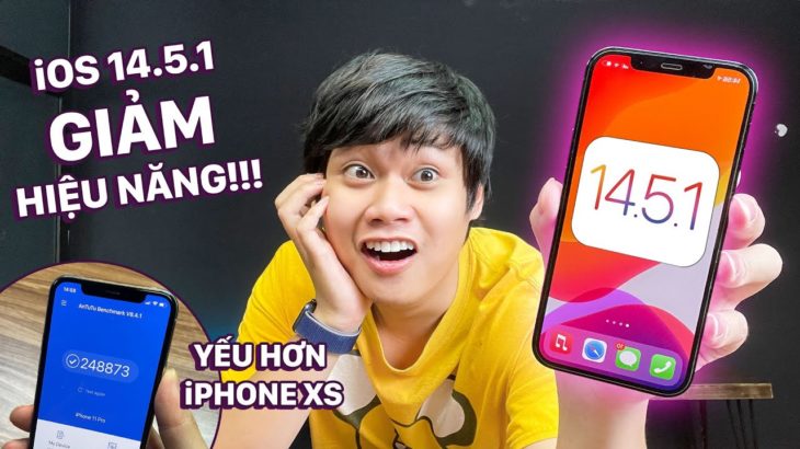 CẢNH BÁO iOS 14.5.1 LÀM GIẢM HIỆU NĂNG iPHONE!! – iPHONE 12 MẠNH NGANG… iPHONE XR