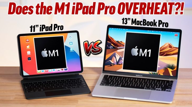 M1 iPad Pro vs M1 MacBook Pro – Thermal Throttle TEST! 🔥