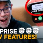 Surprise NEW Apple Watch & iPhone Features!