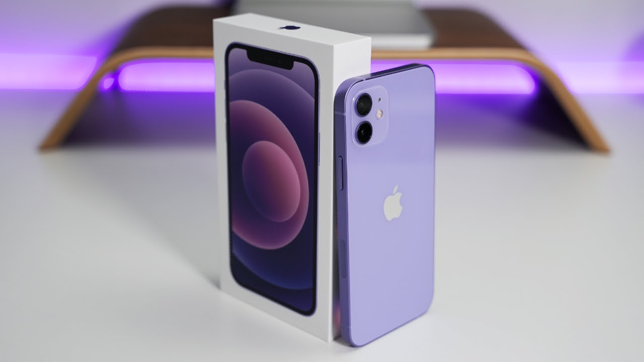 Iphone 12 In Purple Unboxing And First Look Apple速報