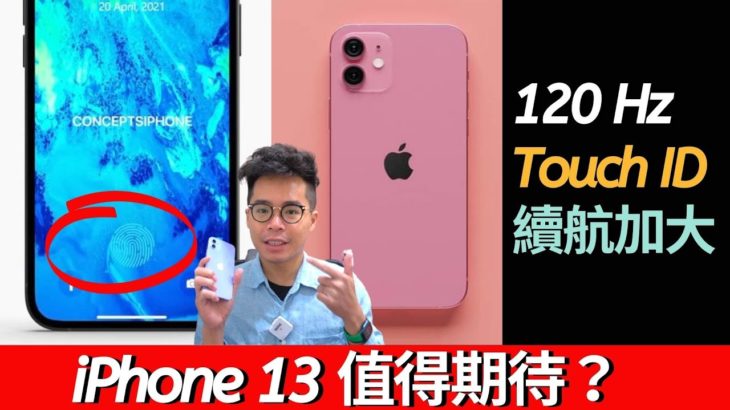 iPhone 13 沒這三個功能就不買？甚至還要出粉色 iPhone 13？ 120 Hz 跟指紋辨識來了？
