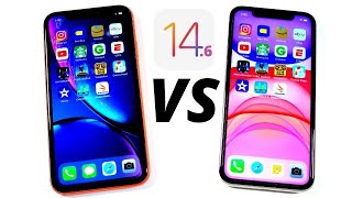 iPhone XR vs iPhone 11 Speed Test iOS 14.6