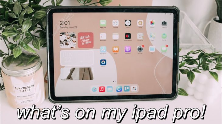 what’s on my new ipad pro 2021! *productivity, organization, AND creativity apps!*