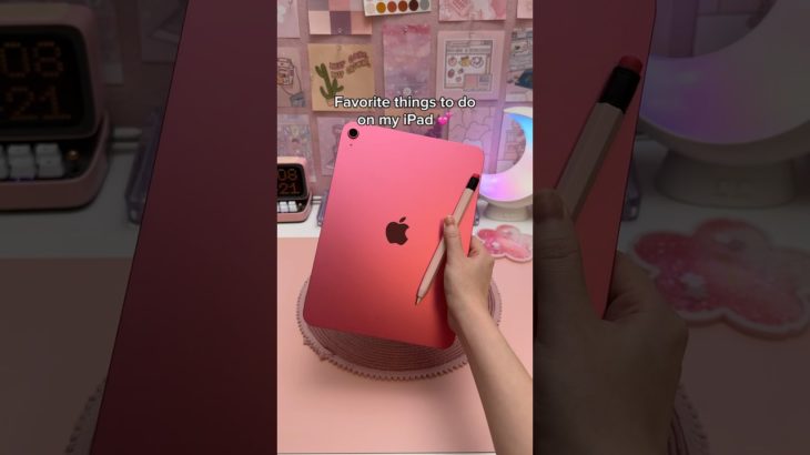 Favorite things to do on my iPad 💕✨
