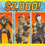 MY $2,000+ SKIN SHOWCASE in Apex Legends…