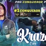 🔴 PUBG LIVE | PUBG MOBILE INDIA LIVE – RP GIVEAWAY – PRO CONQUEROR GAMEPLAY WITH KRAZOR