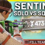 Almost 5K Damage With The Sentinel Solo Vs Squads – Apex Legends Season 9 Gameplay