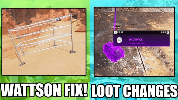 Apex Legends Adds Penalty For Leaving In Arenas! Backpack Fix, Wattson Fix & More!