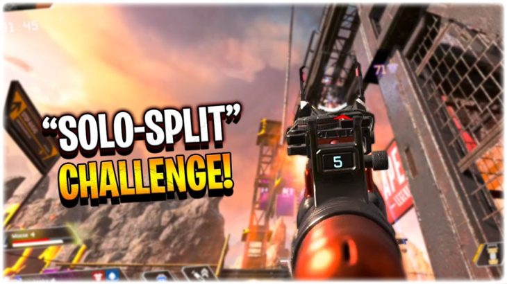the “SOLO-split” Challenge!! (Apex Legends Season 9)