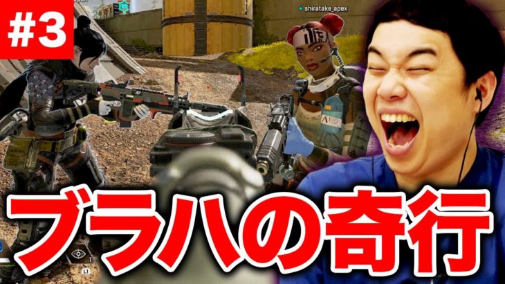 【APEX LEGENDS】せいやブラハの奇行に白武ライフラインがキレる!? タイブレーク戦で強敵と激闘!!【霜降り明星】