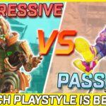 Apex Legends Aggressive Playstyle Vs Passive Playstyle! Which Gets More Damage Games?