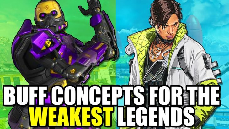 Apex Legends Buff Concepts For The Weakest Legends