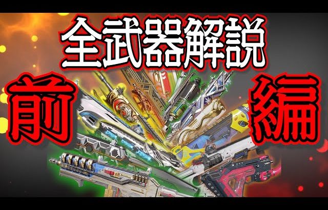 【Apex Legends解説】Apexって何？ざっくり全武器紹介㉗【前編】