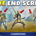 *NEW* LIVE END-SCREEN CAUGHT ON CAMERA! – NEW Apex Legends Funny & Epic Moments #674